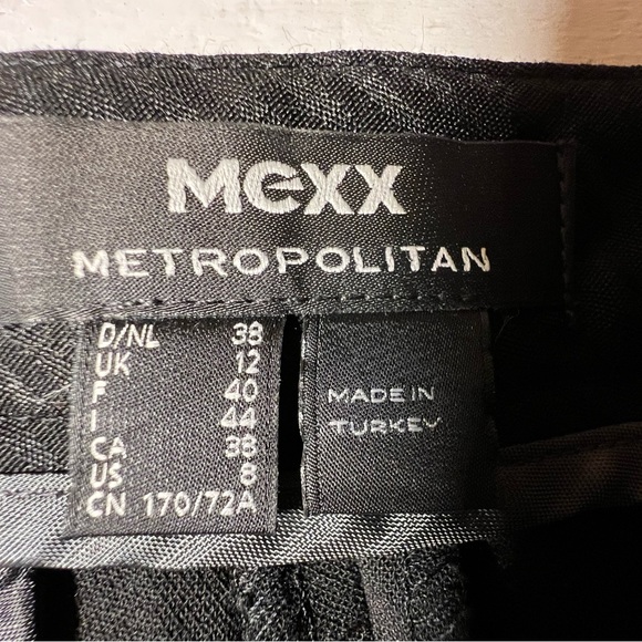 MEXX, Size 8 Dress Pants with Leather Waistband - Picture 5 of 6